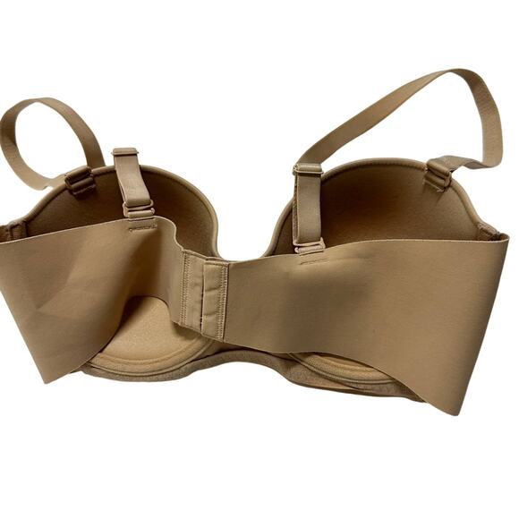 Luvlette Bra 80D US 36D Tan Beige Underwire Adjustable Straps - Picture 2 of 3